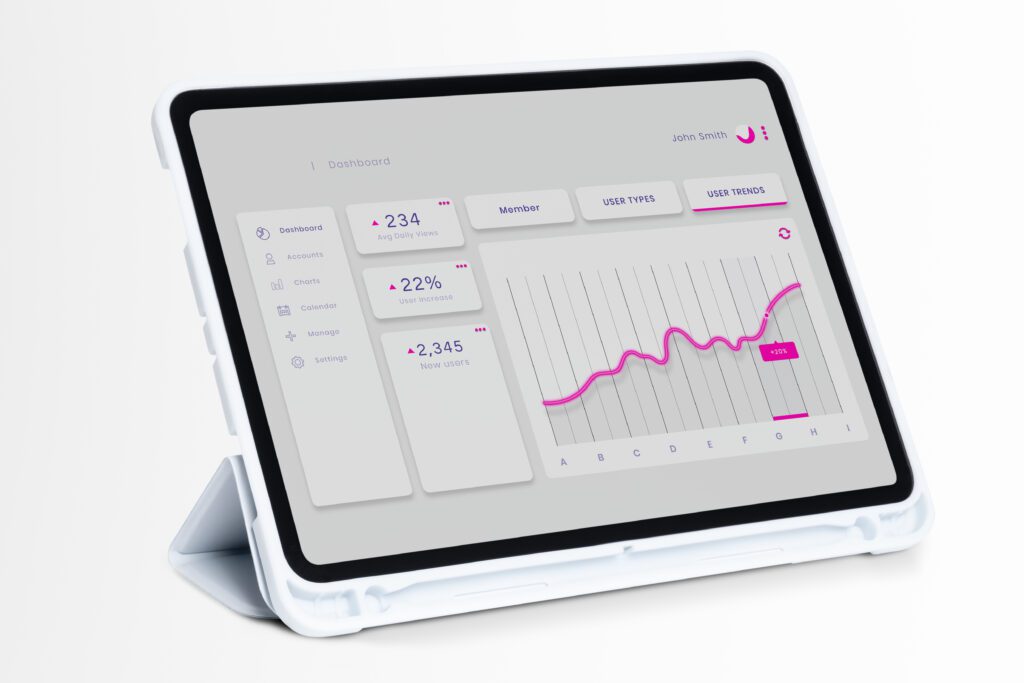 Como identificar uma boa agência de tráfego pago 2 tecnologia inteligente de tela de tablet digital